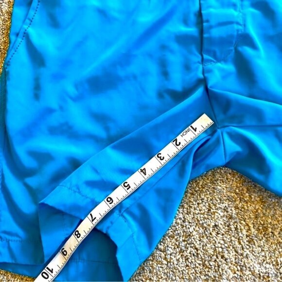 Diesel beachwear peacock blue lightweight swim trunks. Men's size 30 - Picture 13 of 14